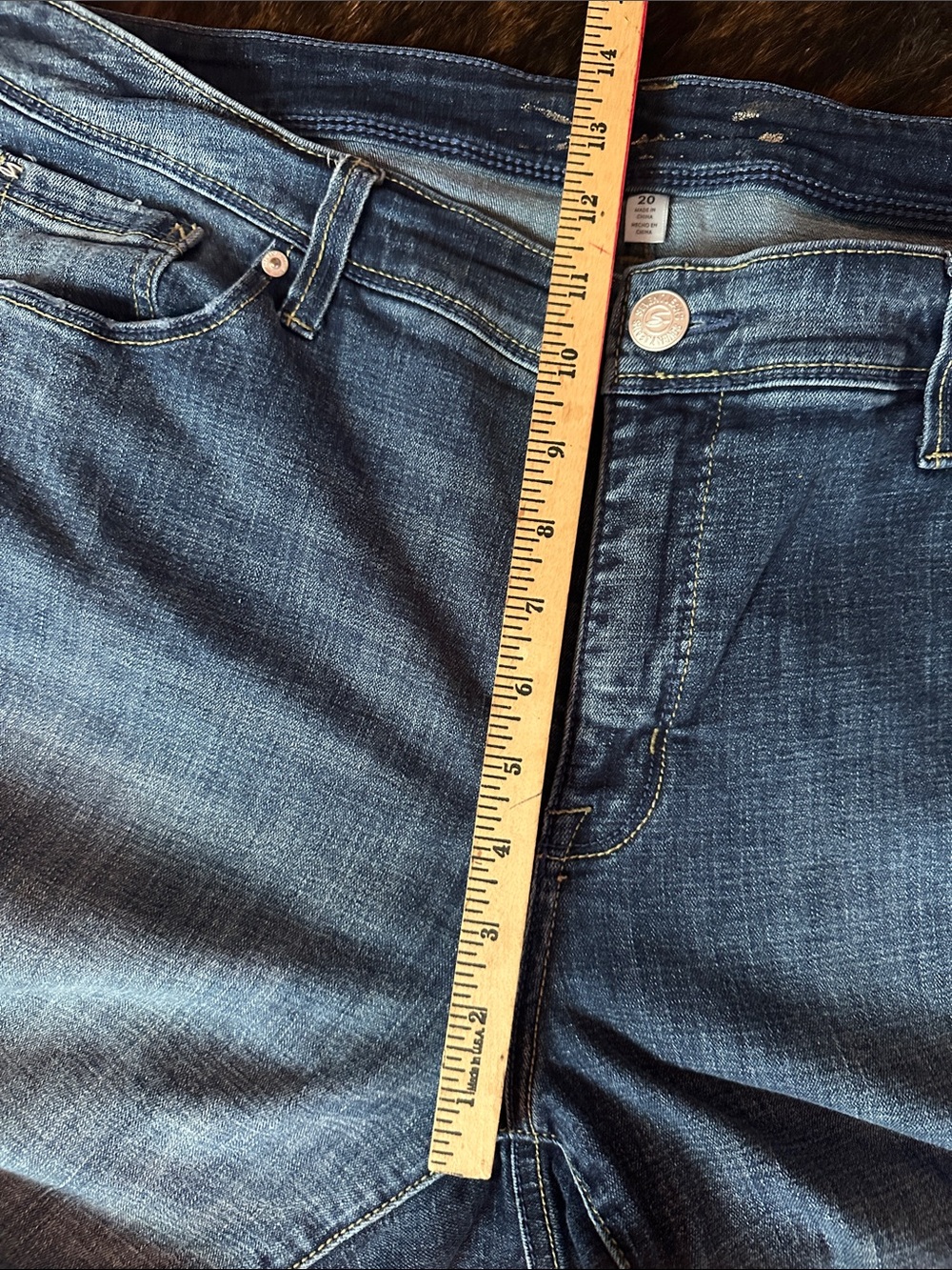 Seven7 Jeans Straight Leg with Stretch, Women's Size 20 - Picture 12 of 13
